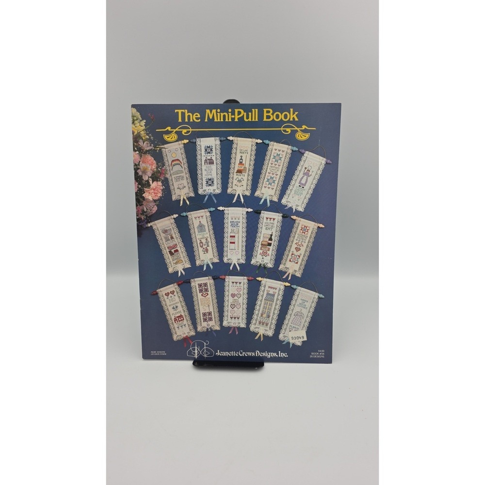 The Mini- Pull Book, 1986, Book #54, Cross Stitch Pattern